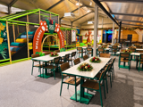 Festive Playland Seating At Hobart Zoo