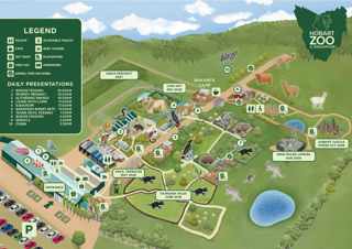 April School Holidays Map (A4 (Landscape))