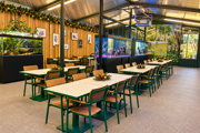 Christmas Tables At Hobart Aquarium Café (1)